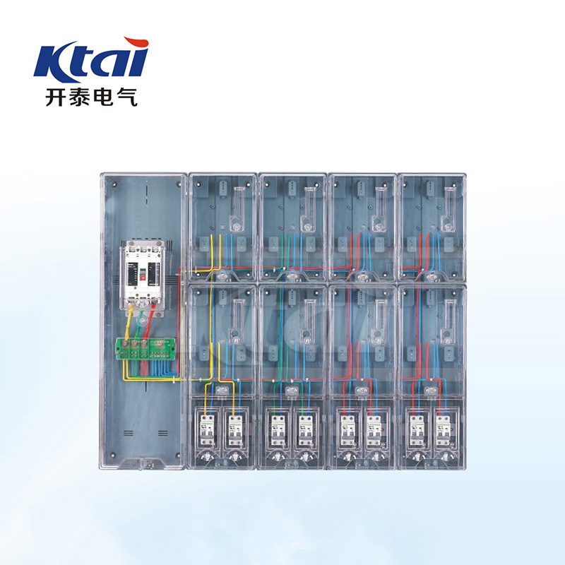 KT-K801JX 单相八位插卡式电表箱