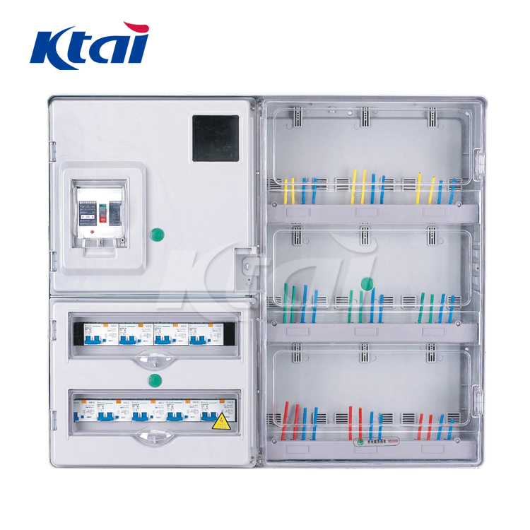 KT-D902K   单相九位插卡式电表箱